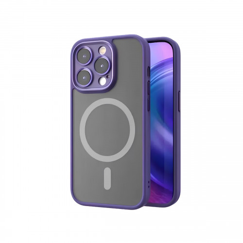 Чехол Rock для iPhone 14 Guard Magnet Full Camera /purple/